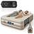 Simpli Comfy Queen Air Mattress, 18" Raised Blow-up Inflatable Mattress