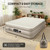 Simpli Comfy Queen Air Mattress, 18" Raised Blow-up Inflatable Mattress