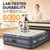 OlarHike Full Air Mattress Built-in Pump，20" Air Bed for Home,600LBS