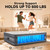OlarHike Full Air Mattress Built-in Pump，20" Air Bed for Home,600LBS