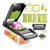 16-in-1 Vegetable Chopper Manual Slicer Container Drain Basket Onion Carrot Garlic