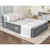 Sealy Air Mattress Queen with Built-in Pump, Headboard, 18 in. Height, Wave Beam Design, 661 lb Capacity - Tritech Airbed with Carry Bag