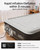 CHILLSUN 2026 Upgraded King Air Mattress with Built in Pump, 18" Raised Comfort Blow up Mattress, Luxury Air Bed Inflatable Mattress for Guests Home& Camping, Colchones Inflables 800lbs Max