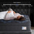 Nedersal 12 Inch Twin Medium Firm Hybrid Mattress in a Box, Gel Foam Zoned Pocket Coils for Extra Lumbar Suppor, CertiPUR-US & Oeko-TEX, 365-night Trial for All Sleepers