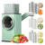 4 In 1 Manual Vegetable Cutter Slicer Potato Chopper French Fries Grater Kitchen