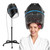 JupiterForce Professional Hooded Floor Hair Dryer 1300W Adjustable Stand Up Bonnet Hair Dryer with Rolling Wheels for Home Salon Spa Beauty Equipment