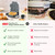 Dash Stainless Steel Vertical Top-Pour 5" Waffle Maker