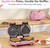 2 in Double Belgian Waffle Maker with One-Touch Control