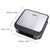 Eboxer 4 Slice Nonstick Stainless Steel Waffle Maker (US Plug 110V)