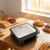 Luocute Waffle Maker Non Stick Stainless Steel 4 Slice (US Plug 110V)