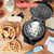 Rotating Belgian Waffle Maker, Black Sesame