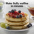Hamilton Beach Flip Belgian Waffle Maker with PFAS-Free Non-Stick Plates