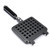 XJPWZER Pan Iron Nonstick Waffle Maker Gas Stove Top Skillet Pancake for Sandwich Toaster Breakfast Frying