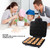 Mini Waffle Maker, Nonstick 16-Hole Electric Machine for Quick Breakfasts