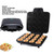 Mini Waffle Maker, Nonstick 16-Hole Electric Machine for Quick Breakfasts