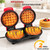 Double Mini Waffle Maker with Dual Nonstick Waffle Iron for Home Breakfast, Dual-Sided Heating Electric Waffle Make Machine, Ideal for Dessert and Snacks Family Kitchen,Serves 2-3 People