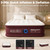 CHERIMOR Queen Air Mattress with Built in Pump, 180°C Heat Seal Leakproof