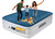 dkesdk 16 Inch Queen Air Mattress with Built-in Pump Inflates in 3 Minutes