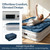 dkesdk 16 Inch Queen Air Mattress with Built-in Pump Inflates in 3 Minutes