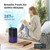 AROEVE Air Purifiers for Bedroom with Sleep Mode Speed Control-MK01A(Black)