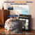 TER AIR Smart Air Purifier for Home Pets HEPA with WiFi, Washable Filter