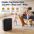 TER AIR Smart Air Purifier for Home Pets HEPA with WiFi, Washable Filter