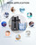 CO-Z 1.6 Gal Water Distiller 6L Countertop Water Distilling Machine 304 SS
