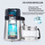 Water Distiller Machine, 304 Stainless Steel Countertop Distilled Water Purifier with Smart Switch and Digital Display for Home and Office