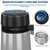 Automatic Water Distiller, 750W Home Distilled Water Machine Countertop with Glass Carafe, 4L/1 Gallon Stainless Steel Water Purifier for Home Office, CPAP, Humidifier & Aquarium, Silver