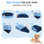 Bilibara 47'' Foldable Dog Pet Bath Pool, Heavy Duty Non-Slip Kiddie Pool, Plastic Pet Wading Pool for Puppy Small Medium Large Dogs, Indoor and Outdoor Kids Pet Dog Bathtub