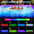 Large Inflatable Pools with Lights, 145" X 74" X 22" Family Inflatable Swimming Pools for Adults, Blow Up Pool Solar Powered, Inflatable PooI for Backyard (Air Pump Not Included)
