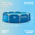 INTEX Metal Frame 10ft x 30in Round Above Ground Swimming Pool Set w/Pump