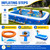 Inflatable Swimming Pool,120" x 72" x 24" Kiddie Pools, Family Lounge Pools Thickened Above Ground Family Pool for Summer Water Party, Backyard, Garden Lawn