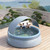 10FT Inflatable Swimming Pool, 1000-Gallon Above Ground Family Pool