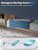 116" Foldable Pool for Kids & Adults,Blue
