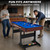 4.5FT Folding Pool Table Portable Billiard Table Set for Game Room