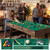 RAYKEEP 4.5FT Folding Pool Table with LED Lights, Includes Full Accessories