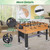 RAYKEEP 54" 4-in-1 Multi Game Table for Home, Game Room
