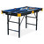 RACK Leo 4-Foot Folding Billiard/Pool Table (Blue) – Space-Saving Indoor Game Table