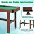 Goplus 48” Pool Table, Wooden Billiards Table w/ 2 Cue Sticks, 16 Balls, 2 Chalks, Triangle, Brush, Compact Pool Game Table for Kids Adults Family Game Room Bar Office (Upgrade Table 48’’, Green)