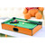 Hora de Lima Mini Pool Table for Kids Mini Billiards Table-Top Game Pool Table Toy for Cat Pool Tables Fun for Kids Birthday Children's Day Gift (14")