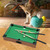 Hora de Lima Mini Pool Table Portable Billiards GameTable Top Mini Pool Game Set 2 in 1 Table-Top Board Game Toy Set for Adults,Kids,Cats Gift for Kids (20")