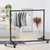 Simple Houseware Industrial Grade Z-Base Garment Rack, 63" W/500Lb, Black