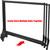 Simple Houseware Industrial Grade Z-Base Garment Rack, 63" W/500Lb, Black