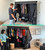 SEMHOR K01C Heavy Duty Clothes Rack with Cover Black, Max Load 860LBS