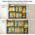 SEMHOR E01 Expandable Heavy Duty Clothes Rack, Free Standing Closet System
