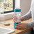 Denash Hydrogen Water Bottle, 8000ppb Portable Hydrogen Water Ionizer with LED Display, 208ml Rechargeable Bottle for Daily Travel Sports