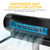 950W 3-in-1 Orbital Stand Hair Dryer 6 Modes, Timer, Infrared for Salon SPA