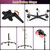 Hooded Hair Dryer, Professional Standing Hair Dryer with Time Setting, Touch Controls and 3 Temperature Settings, Sit Under Hair Dryers for Salon and Home Use