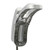 CRYBY Standing Hair Dryer, Vertical Hairdressing Heater Adjustable Salon Hair Drying Perming Machine with 4 Universal Wheels, Multi-Functional Hair Styling Machine Rotating Hair Processor (Silver)